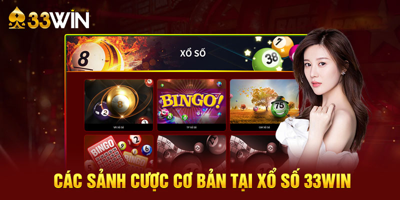 Những loại hình xổ số hấp dẫn tại 33Win